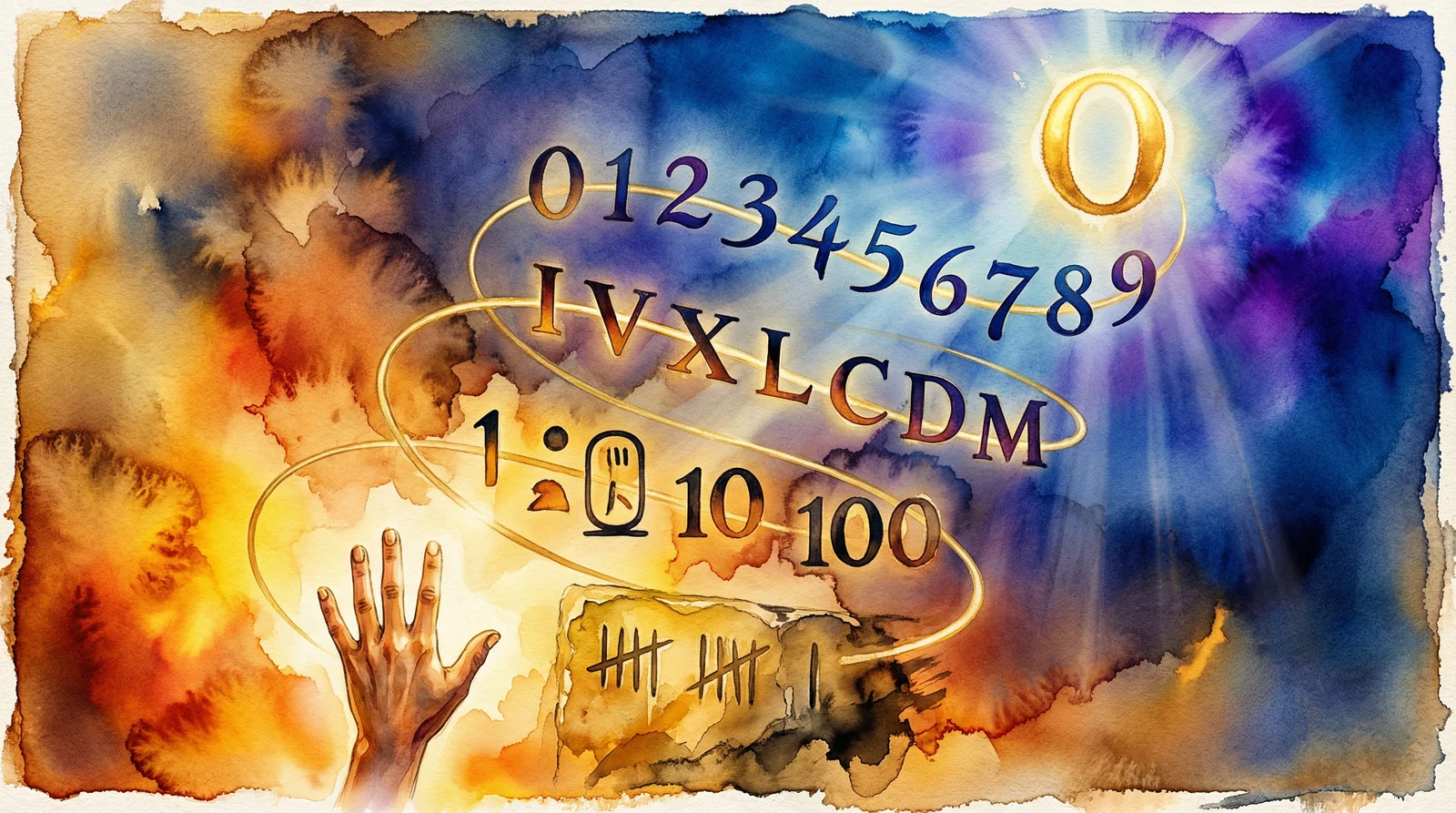 Montessori Goldenes Perlenmaterial Geschichte der Zahlen – Mathematik Grundschule